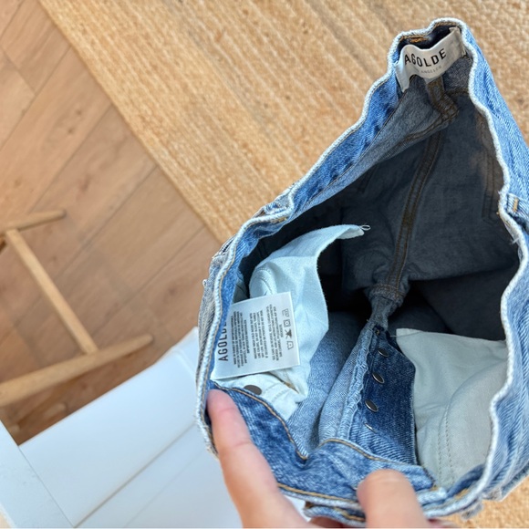 Agolde Riley Jeans Size 26 - Picture 14 of 17